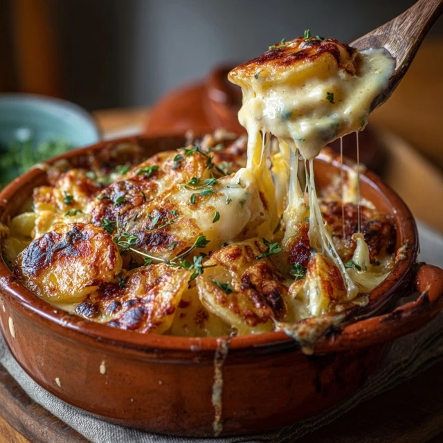 Tartiflette met Hervékaas