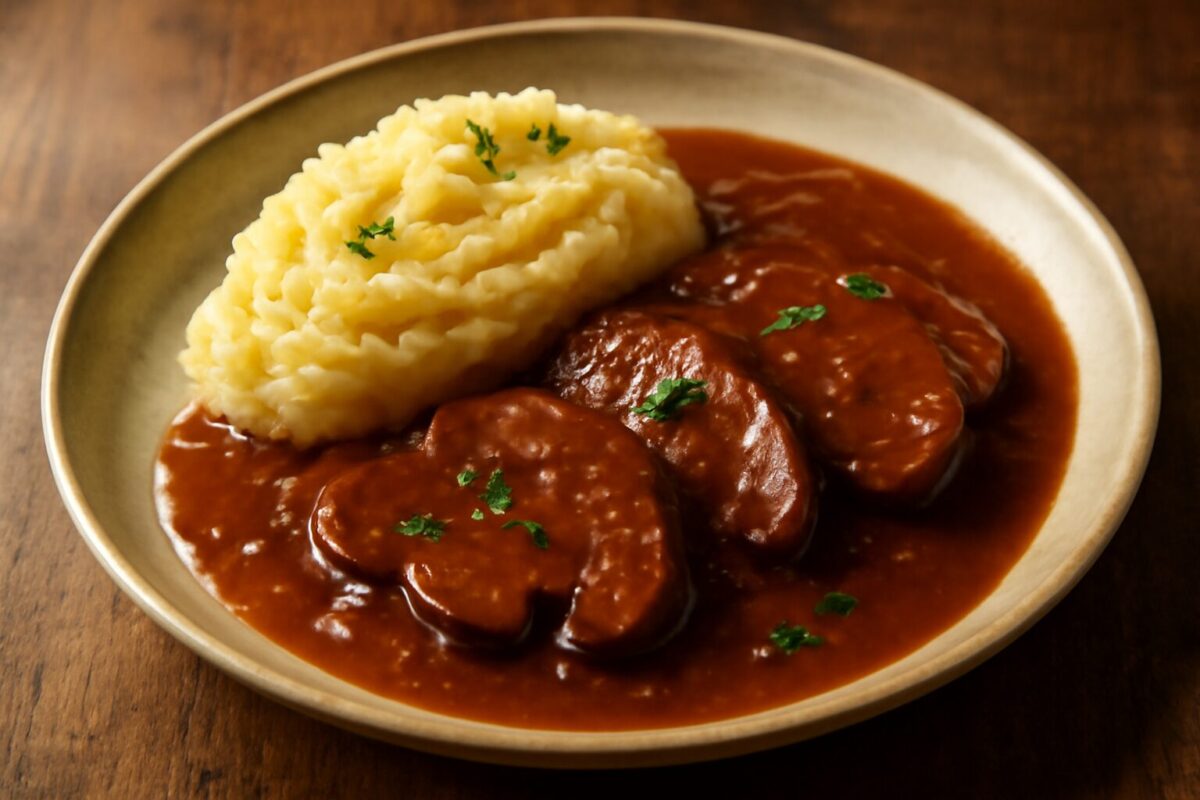 Kalfstong met madeirasaus